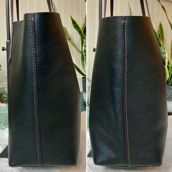 Coach X Keith Haring LOVE Shopper Tote Bag Black F11767 - Picture 6 of 16